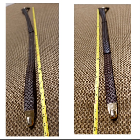 Coldwater Creek brown adjustable bonded belt woman’s 1X/2X - Picture 10 of 17